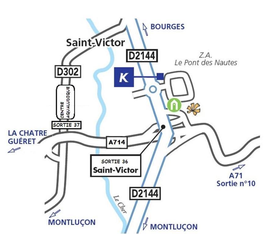 Kyriad Montlucon - Saint Victor Экстерьер фото